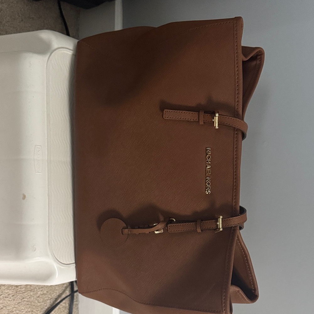 Michael Kors Tan Tote Bag